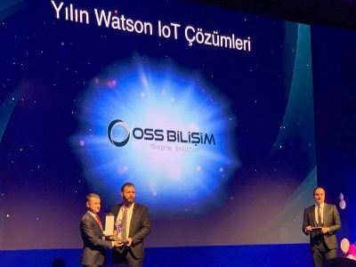 Watson IoT Award of the Year went to OSS Bilişim