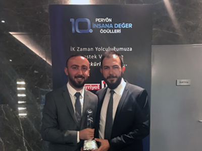 10. PERYÖN Awarded the ’Jobs Proj Project in the Digitalization Category within the Scope of Human Value Awards