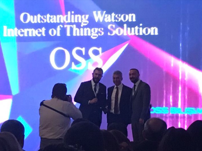 IBM’ den OSS Bilişim’e ‘‘ Outstanding IoT Project’’ Ödülü
